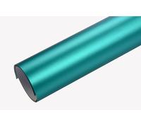 Neoxxim 12€/m² - Autofolie Chrom matt mint grün 30 x 150 cm selbstklebend BLASENFREI flexibel Car Wrapping Klebefolie