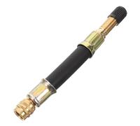 NESTINGHO Reifenventilverlängerung Adapter aus Gummi und Eisen Kompakt und Benutzerfreundlich für Motorräder und Autozubehör zur Einfachen Ventilverlängerung