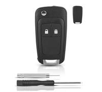 NETONDA 1pcs Autoschlüssel für Opel/Vauxhall Astra J Insignia Schlüsselgehäuse kompatibel mit Adam Mokka Vectra Zafira Corsa Meriva Auto Ersatzschlüssel für Chevrolet Cruze Orlando Spark Aveo Captiva