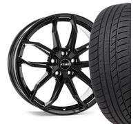 18 Zoll ABE Winterräder Schwarz Rial 235/55 Winterreifen Seat Tarraco FR KN Neu