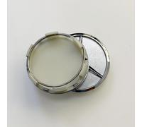 Neu 4 x 75mm für Mercedes-Benz Schwarz Chrom Nabendeckel Nabenkappen Radkappen