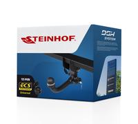 NEU AHK ABNEHMBAR für Fiat DOBLO 02.2010-2022 + Elektrosatz 13-polig universell