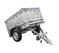 Neu Anhänger GARDEN TRAILER 150 KIPP mit zusätzlichen Bordwänden und Plane