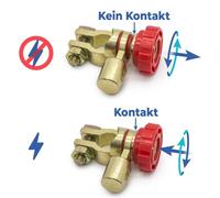 NEU Auto Batterie Trenner Unterbrecher Boot KFZ Haupt Trenn Schalter Pol Klemme