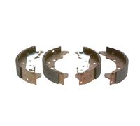 Bosch Bremsbackensatz 0 986 487 599 – hinten, 4 Bremsbacken, für Ford, Mazda, Renault