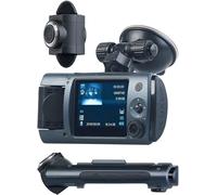 NavGear Dash Cam 360: Full-HD-Dashcam mit 2 Kameras für 360°-Panorama-Sicht, G-Sensor (Dashcam Mit Akku)