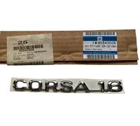 NEU NOS Schriftzug Emblem "Corsa 1.6" Heckklappe hinten Original Opel Corsa B