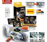 NEU Scheinwerfer Polier Set, Politur-Set, Aufbereitungs-Set, Scheinwerferpolitur