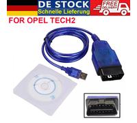 NEU Tech 2 USB Diagnosekabel＆Anschlüsse Für Opel Vauxhall Diagnostic mit-CD