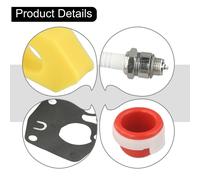 Neu Vergaser-Membran-Kit Luftfilter Rasenmäher Reglerfedern Vergasermembran