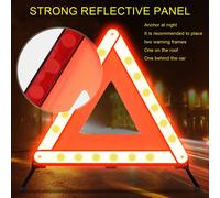 NEU WARNDREIECK SET MINI PKW LKW KFZ AUTO WARNSCHILD ERSTE HILFE NOTFALL DREIECK