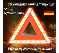 NEU WARNDREIECK SET MINI PKW LKW KFZ AUTO WARNSCHILD ERSTE HILFE NOTFALL DREIECK