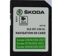 Neuste SD Karte für SKODA SD EUROPA Navigation Amundsen MIB2 Octavia Fabia RADAR