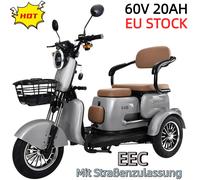 NEW Freejoyer 25km/h Elektromobil mit Straßenzulassung EEC,Dreirad Seniorenmobil