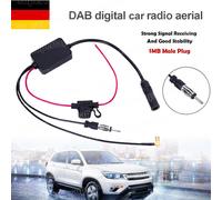 NEW KFZ Splitter Adapter Antennen Antennenverstärker DAB+FM/AM Frequenz SMB DIN