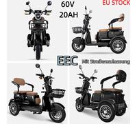 NEW mit Straßenzulassung,Dreirad Seniorenmobil,25kmh Elektromobil EEC Freejoyer