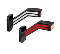 NEWFUN Begrenzungsleuchten Anhänger,Begrenzungsleuchten,Positionsleuchte Anhänger,12-24V LED Seitenmarkierungsleuchten, Seitenleuchten, Positionsleuchten für LKW-Anhänger, GM Truck Bend Seitenblinker