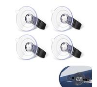 NEWZEROL 2 Paar Saugnäpfe Kompatibel mit OOONO Parkscheibe 3/2/1, Einfach Anzubringen und zu Entfernen, Wiederverwendbar, hitzebeständig, Stabiles und Langlebiges Zubehör für die Windschutzscheibe