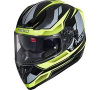 Nexo Integralhelm Sport II - Kratzfeste Visierung - Thermoplast - Belüftung