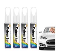 Nexoria Lackstift Auto, 12ml Auto Reparatur Lack Auto Pinsel Lackstift Weiß Auto Kratzer Reparatur Stift Autolack Kratzer Entfernen Lackstift Lackstift Glänzend Auto Lack Reparatur Für Auto (2, Weiß)