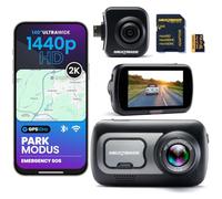 Nextbase® 522GW Dashcam Auto Vorne Hinten | Parkmodus 24/7 Parküberwachung | 1440p 30fps Dash Cam | 3-Zoll-Bildschirm | AutoKamera 140 Grad Betrachtungswinkel Nachtsicht | Inklusive 32GB MicroSD Karte