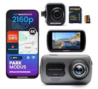 Nextbase® 622GW Dashcam Auto Vorne Hinten | Parkmodus 24/7 | 2160p 30fps Dash Cam | 3-Zoll-Bildschirm | Auto Kamera 140 Grad Betrachtungswinkel Nachtsicht Pro | Inklusive 64GB MicroSD Karte