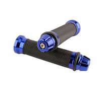 NFAHBAQA Motorrad Lenkergriffe für Honda Rebel 300 500 CMX Rebel300 Rebel500, 22mm Universal Motorrad Lenker Griffe, Antirutsch Gummi Griffe aus CNC Aluminium, Zubehör,Blue