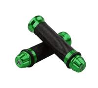 NFAHBAQA Motorrad Lenkergriffe für Honda Rebel CMX1100 CMX300 CMX500 CMX 250 300 500, 22mm Universal Motorrad Lenker Griffe, Antirutsch Gummi Griffe aus CNC Aluminium, Zubehör,Green