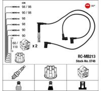 NGK Zündleitungssatz 0748 für MERCEDES KLASSE W140 C140 W124 124 400 034 SEL 140