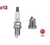 NGK 12x Zündkerze Für AUDI A3 BENTLEY SEAT Alhambra SKODA VW 95-11 101000016AB