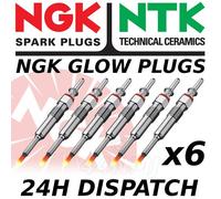 NGK Diesel Glühkerze - Passend für Mercedes C, E, M, S KLASSE, Sprinter, Vito x6