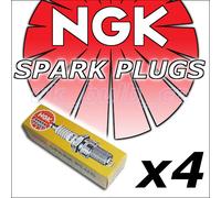 NGK Zündkerzen Fiat Set Mit 4 BKR5EZ 7642