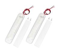 NHQZ 2 Stück Kofferraumbeleuchtung LED,Tagfahrlicht Auto,36 LED Innenbeluchtung,12V Leiste 6W DC Innenlichtleiste Mit 2 Verlängerungskabeln y Schalter für Auto Wohnmobil Van Bus Caravan Boat Küche Bad