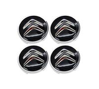 NHRGOKQC Stück Auto Radnabenkappen für Citroen C4 2018-2023,Langlebig Sonnenschutz Wasserdicht Nabendeckel Styling Auto Zubehör,A-56MM