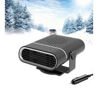 NHYDZSZ Auto Heizung, 150 W, 12v Tragbare Autoheizung, 2-in-1-Multifunktionauto Heizung, Standheizung Auto für Alle Autos, 360° Drehbar Autoheizung, Auftauen und Entnebeln (3)