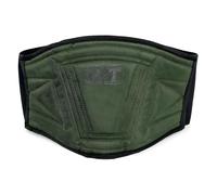 Nierengurt Heavy-Tuned, Motorrad Nierenwärmer, Handmade, Leichter Stretch, für Herren und Damen, grün, Größe XXL/XXXL