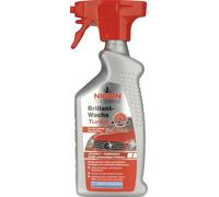 NIGRIN Performance Brillant-Wachs TURBO Auto Wachs, 500 ml Sprüh-Flasche, intensiviert Farben, bringt brillanten Hochglanz