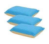 Nigrin 73803 Anti-Beschlag-Schwamm, für Auto Innenscheiben, beseitigt Kondenswasser-Beschläge, verhindert erneutes Beschlagen, 12 x 8 x 4 cm, gelb-blau (Packung mit 3)