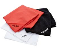 Mikrofaser-Set (Lack,Glas,Cockpit) 3 Tücher 71111 - Anzahl: 1x
