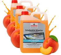 NIGRIN Performance Scheibenklar Allwetter | 3x 3 Liter | Frostschutz bis -11°C