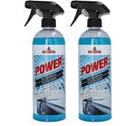 NIGRIN POWER Scheiben-Enteiser 750ml, Turbo, Hochwirksames Konzentrat bis zu -55°, blau (Packung mit 2)