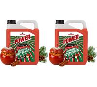 NIGRIN POWER Scheibenfrostschutz Fertigmix Bratapfel | 5 Liter | wirksam bis -18°C | Anti-Freeze-Formel | Reinigungszusatz für Autoscheiben & Scheinwerfer | schlierenfrei | polycarbonatverträglich