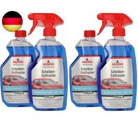 NIGRIN Scheiben-Entfroster Sprühflasche 1x500ml + 1x500ml Nachfüllflasche, S