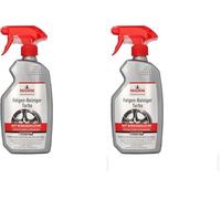 NIGRIN Turbo Felgenreiniger, für alle Felgenarten, mit Wirk-Indikator, schnelle Reinigung, 500 ml (Packung mit 2)