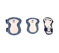 Nils Extreme Schutzausrüstung Set H727 (2x Knieschoner, 2x Ellbogenschützer, 2x Handgelenkschutz) - 6er Set, Größe L