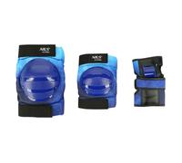 Nils Extreme Schutzausrüstung Set H734 (2x Knieschoner, 2x Ellbogenschützer, 2x Handgelenkschutz) - 6er Set, Größe L