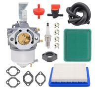 NIMTEK 715671 Vergaser für Briggs & Stratton 715318 715505 Vergaser passend für 185432 185437 185462 Motor mit Luftfilter Kraftstofffilter