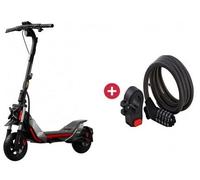Ninebot by Segway eKickScooterZT3ProD+Zahlenschloss5stelli Schwarz