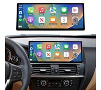 Ninetom 12,3 Zoll Autoradio-Touchscreen für 2011-2012 BMW X3/X4 Serie F25 F26 mit CIC-System, unterstützt Apple CarPlay/Android Auto/Mirrorlink/Navigation, Upgrade der Auto-Stereoanlage