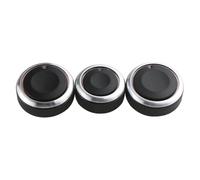 ningqonggongshi Auto Innenraum Tuning Kompatibel mit VW für Polo MK4 MK5 9N 9N3 6R 2004-2013 Auto-Klimaanlagenknopf Wärmekontrollschalter 3-teiliger AC-Knopf